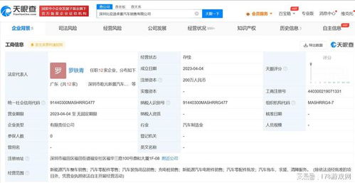 比亞迪于深圳成立銷售公司